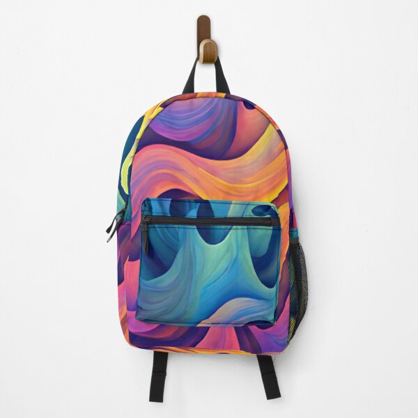 Item preview, colourful wavy  designed and sold by 9CreativeCorner.