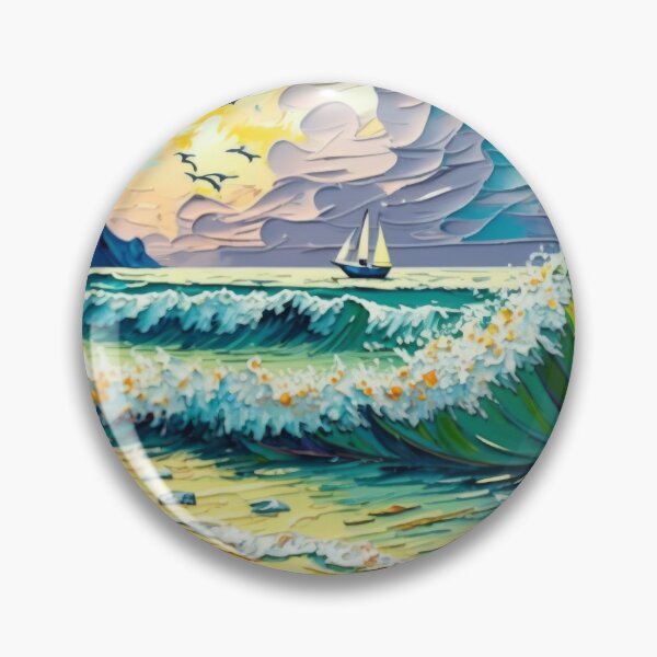 Artikelvorschau, Impasto Beach Dreamscape entworfen und verkauft von SoloSeal.