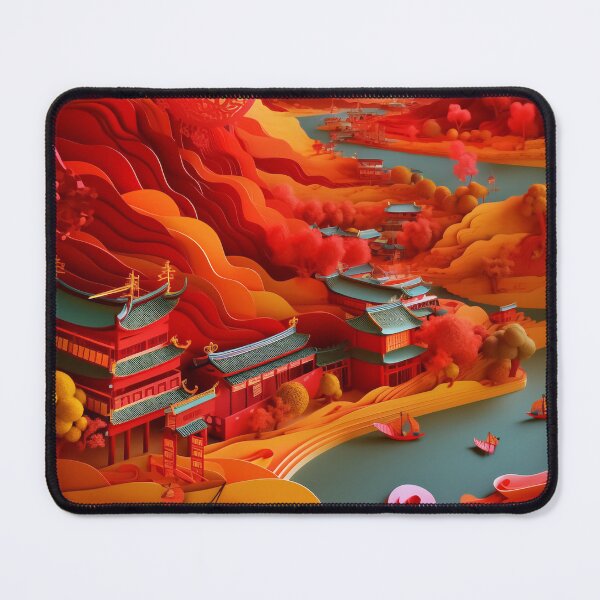 Item preview, Beauty of Chinese Tradition: Paper Illustration designed and sold by midgpt journey.