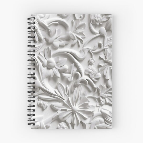 Item preview, Plaster ornamental 3d floral seamless pattern designed and sold by SvarunPogani.
