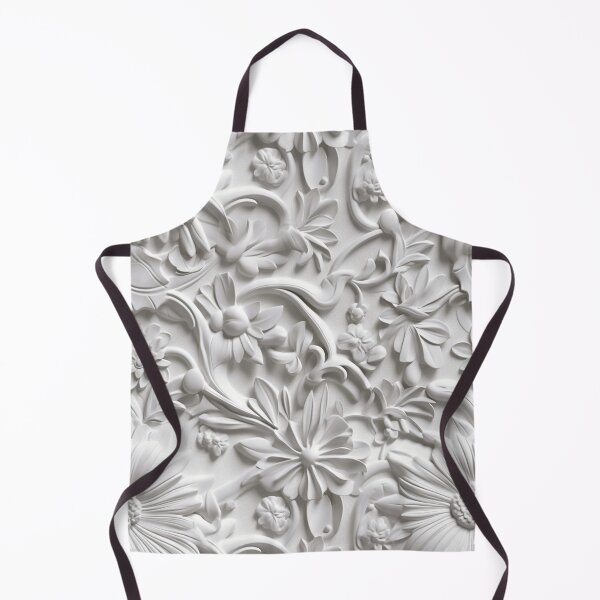 Item preview, Plaster ornamental 3d floral seamless pattern designed and sold by SvarunPogani.