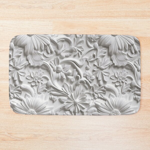 Item preview, Plaster ornamental 3d floral seamless pattern designed and sold by SvarunPogani.