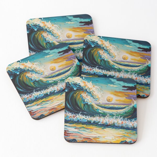 Artikelvorschau, Impasto Beach Dreamscape entworfen und verkauft von SoloSeal.