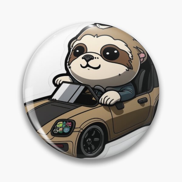 Artikelvorschau, High Cute Sloth Racing Supra entworfen und verkauft von Media-DK.