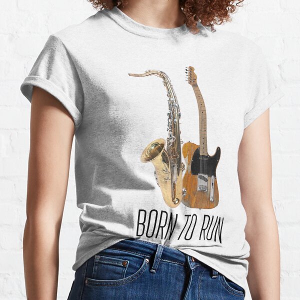 Item preview, Born to run, saxophone & guitar designed and sold by FlokiBubble.