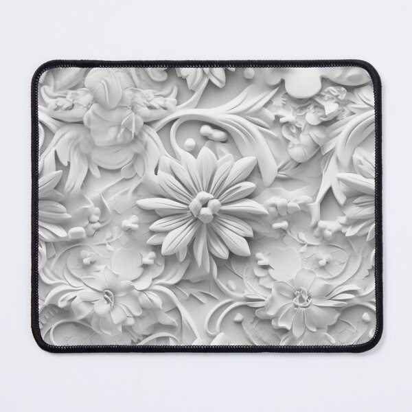Item preview, Plaster ornamental 3d floral seamless pattern designed and sold by SvarunPogani.