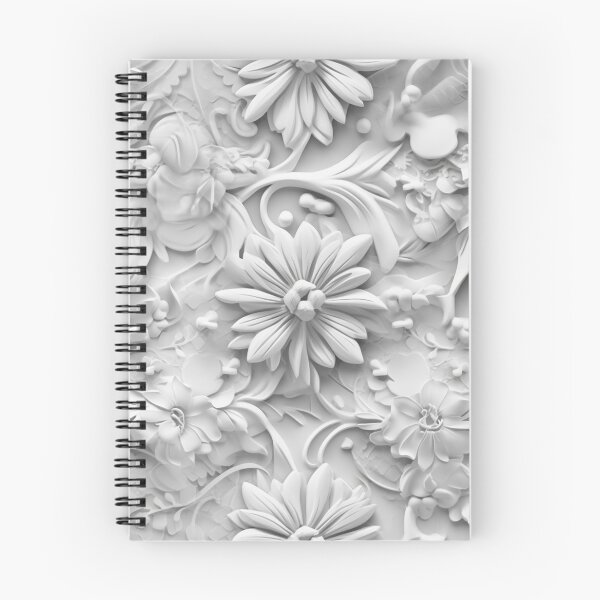 Item preview, Plaster ornamental 3d floral seamless pattern designed and sold by SvarunPogani.