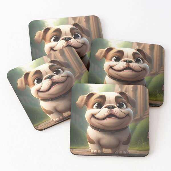 Item preview, Cute Puppy Bulldog designed and sold by Krystian Maliszewski.