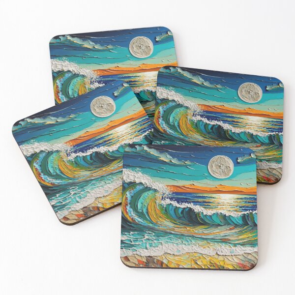 Item preview, Impasto Beach Dreamscape designed and sold by SoloSeal.