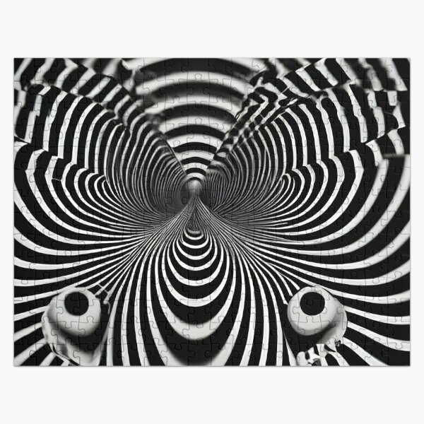 Psychedelic Hypnotic Visual Illusion #PsychedelicIllusion #HypnoticIllusion #VisualIllusion #Psychedelic #Hypnotic #Visual #Illusion  Jigsaw Puzzle