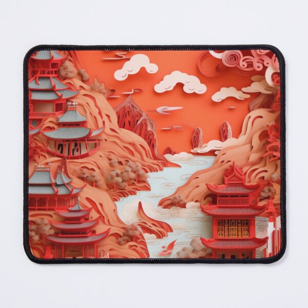 Item preview, Beauty of Chinese Tradition: Paper Illustration designed and sold by midgpt journey.