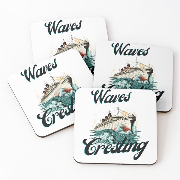 Item preview, Waves Cresting (v4) designed and sold by cardia1991.
