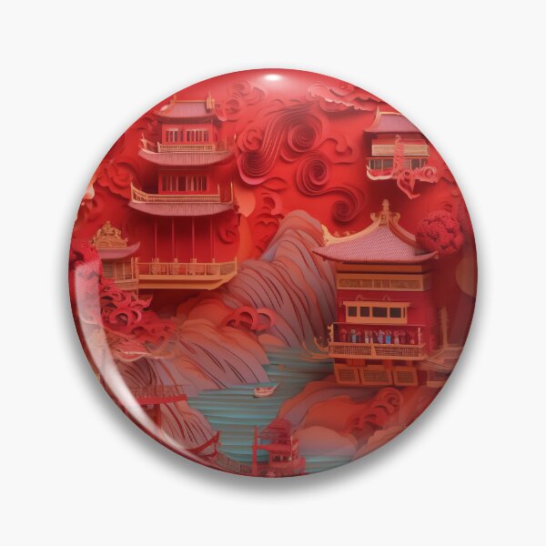 Item preview, Beauty of Chinese Tradition: Paper Illustration designed and sold by midgpt journey.
