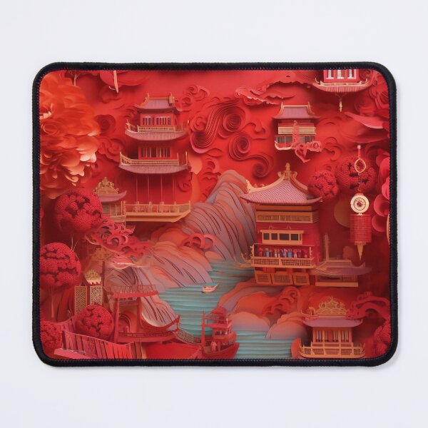 Item preview, Beauty of Chinese Tradition: Paper Illustration designed and sold by midgpt journey.