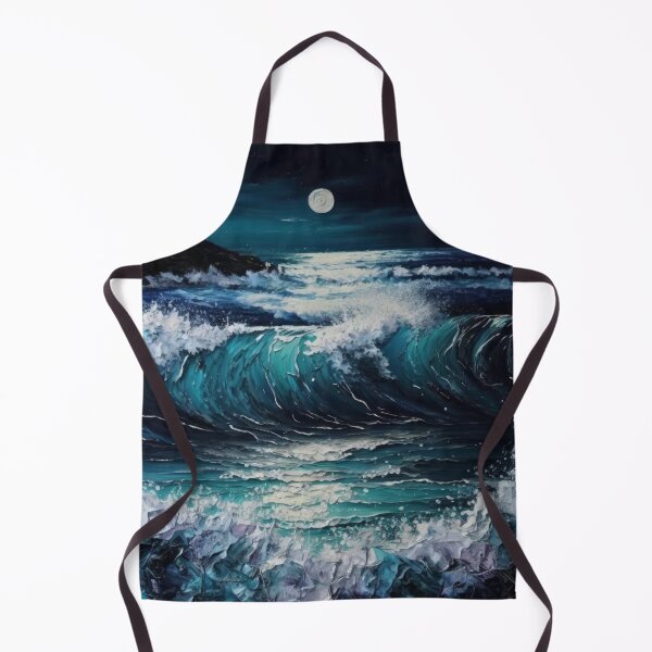 Aperçu de l'œuvre Moonlit Beach Serenity créée et vendue par SoloSeal.