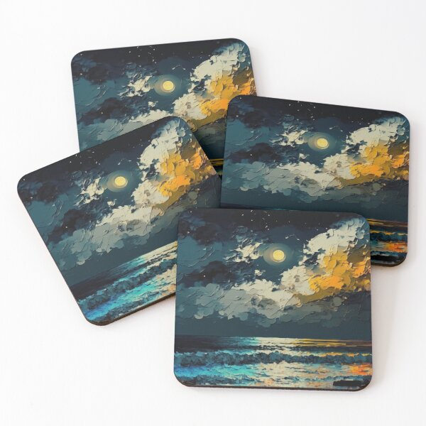 Artikelvorschau, Night Beach Dreamscape entworfen und verkauft von SoloSeal.