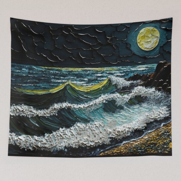 Item preview, Starlit Waves designed and sold by SoloSeal.