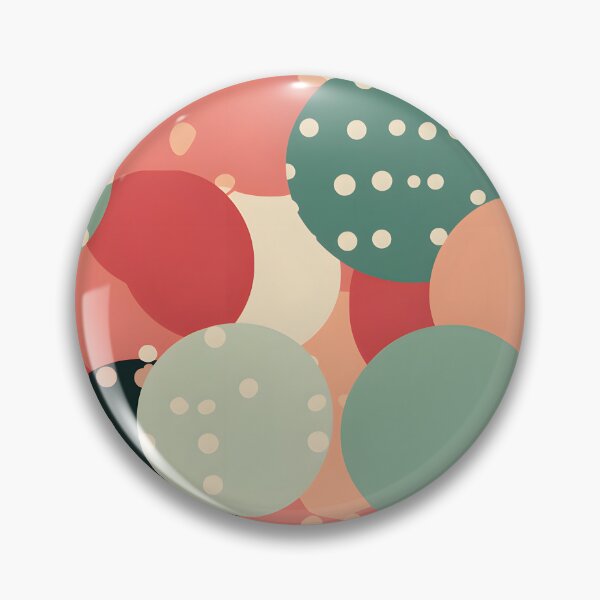 Item preview, Colorful polka dots pattern tile designed and sold by Kenneth Heiss.