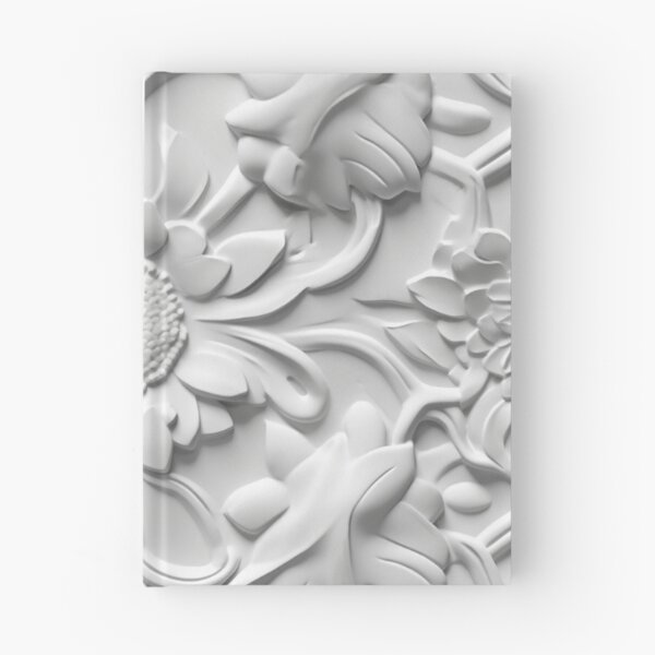 Item preview, Plaster ornamental 3d floral seamless pattern designed and sold by SvarunPogani.