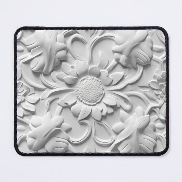 Item preview, Plaster ornamental 3d floral seamless pattern designed and sold by SvarunPogani.
