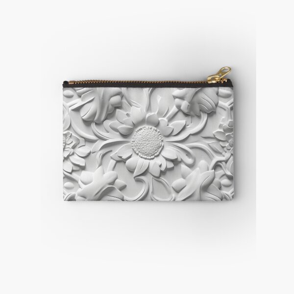 Item preview, Plaster ornamental 3d floral seamless pattern designed and sold by SvarunPogani.