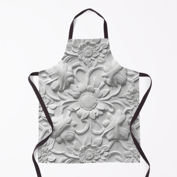 Item preview, Plaster ornamental 3d floral seamless pattern designed and sold by SvarunPogani.