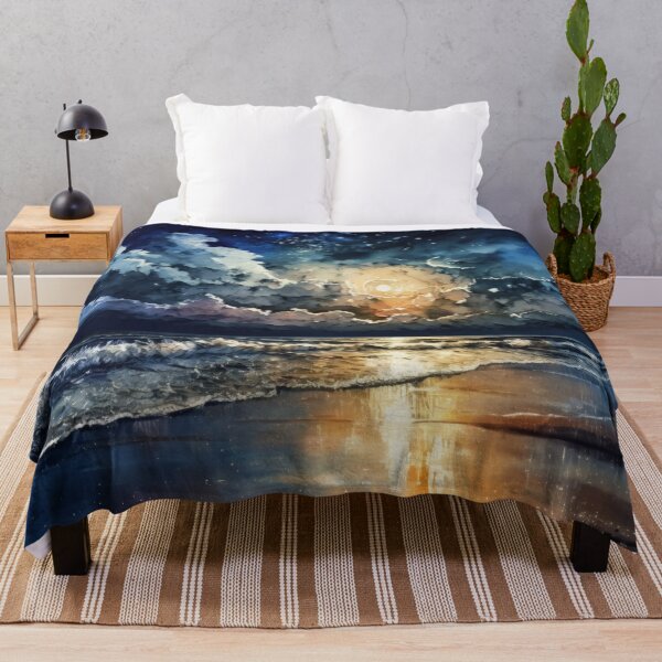 Item preview, Starry Beach Night designed and sold by SoloSeal.