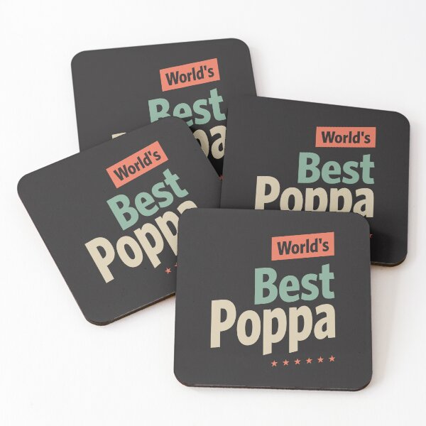 Item preview, World's Best Poppa - Dad Grandpa designed and sold by cidolopez.