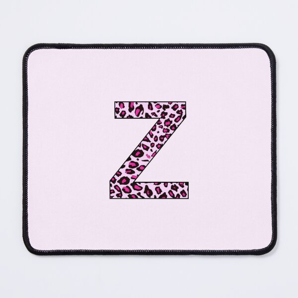 Item preview, Letter Z Pink Leopard Monogram Z Initial Personalized Custom Personal Name Capital letter designed and sold by inspirationzgal.