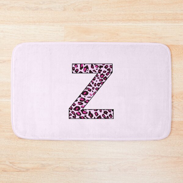 Item preview, Letter Z Pink Leopard Monogram Z Initial Personalized Custom Personal Name Capital letter designed and sold by inspirationzgal.