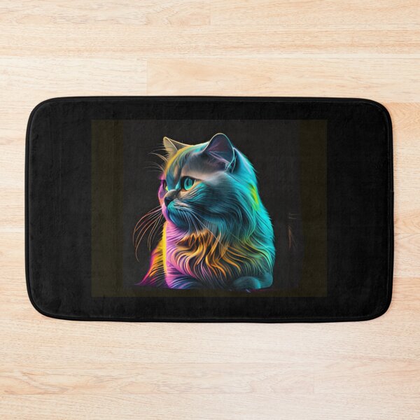 Item preview, Neon cat designed and sold by Alifoxs.