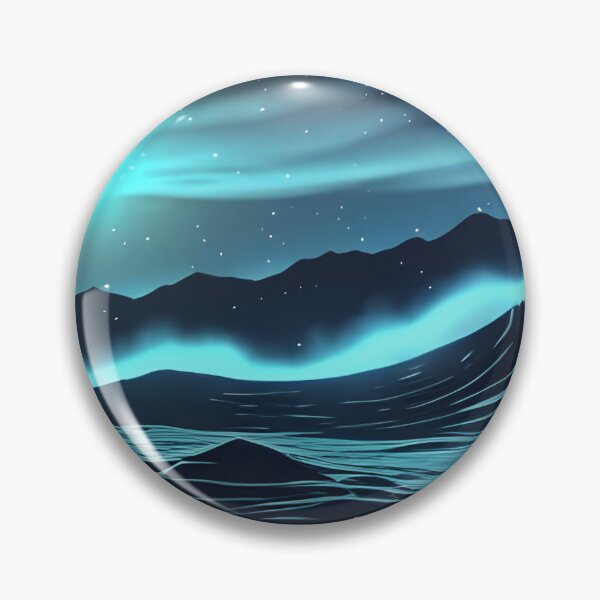 Item preview, Bioluminescent Waves, ink drawing, Ai Generated Art  designed and sold by ACC .