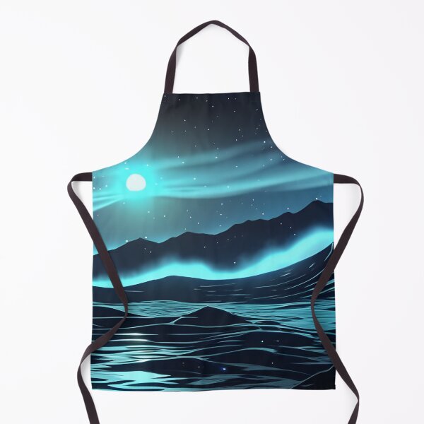 Item preview, Bioluminescent Waves, ink drawing, Ai Generated Art designed and sold by ACC .