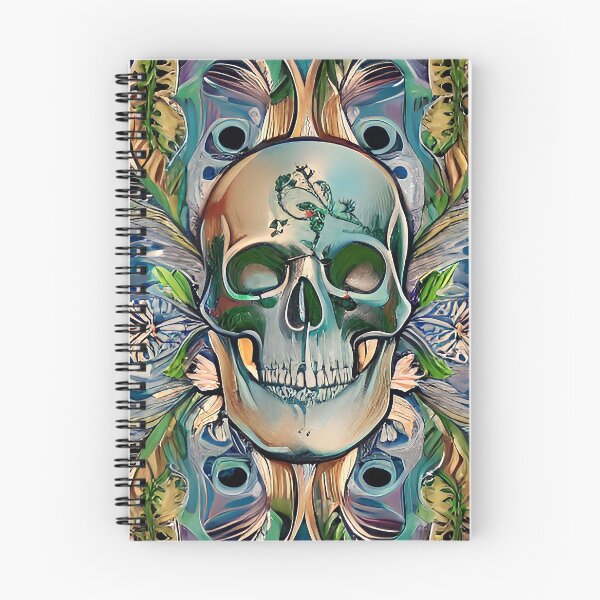 Item preview, Muted feather skull design designed and sold by McCallnWaldo.