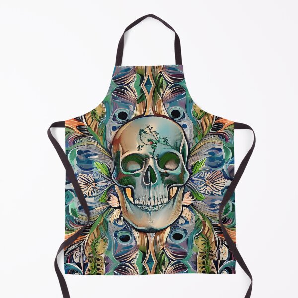 Item preview, Muted feather skull design designed and sold by McCallnWaldo.