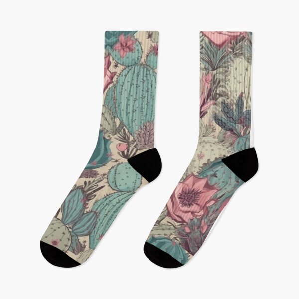 Artikelvorschau, Boho Cactus Western Floral Botanische Wüste entworfen und verkauft von merchninja.