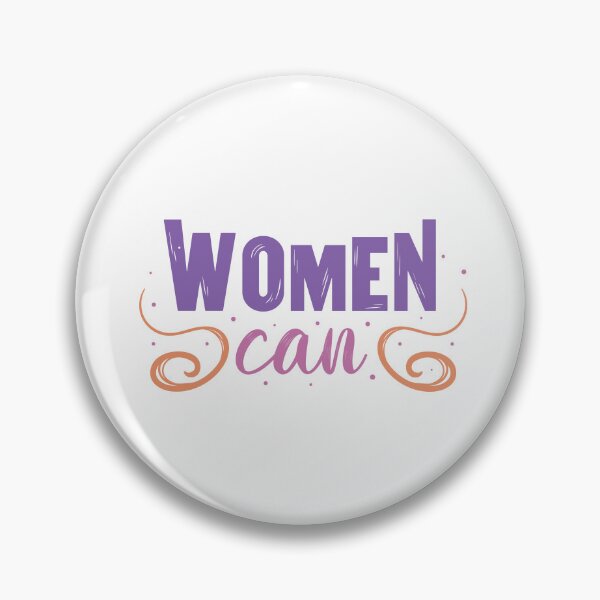 Item preview, Feminist lettering women can designed and sold by BooGuevara.