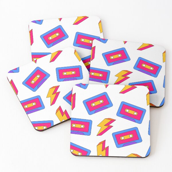 Item preview, Lightning and cassettes in the style of the 90s designed and sold by polinmr.
