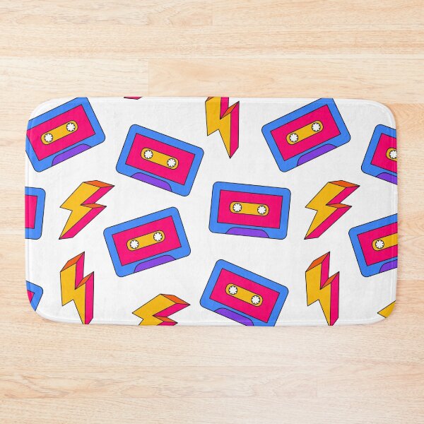 Item preview, Lightning and cassettes in the style of the 90s designed and sold by polinmr.