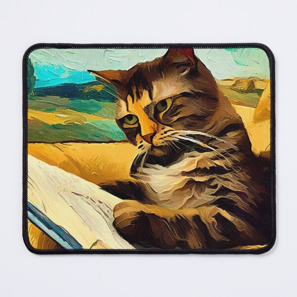 Item preview, Chill like angry Cat - Cat reading books - Cat lover designed and sold by SameeraDammeyer.