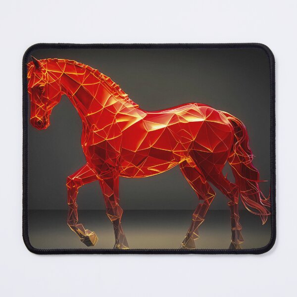 Item preview, Ruby Horse designed and sold by Serene FireflyCreations.