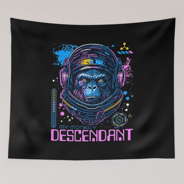 Item preview, My Monkey Descendant designed and sold by GarmentMonkeyCo.