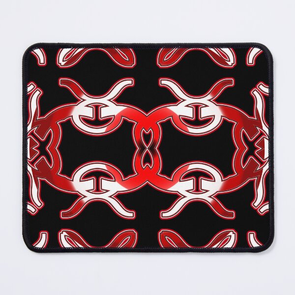 Item preview, *Funny Unique Geometric Abstract Red White Rabbit Pattern* designed and sold by Ralek.