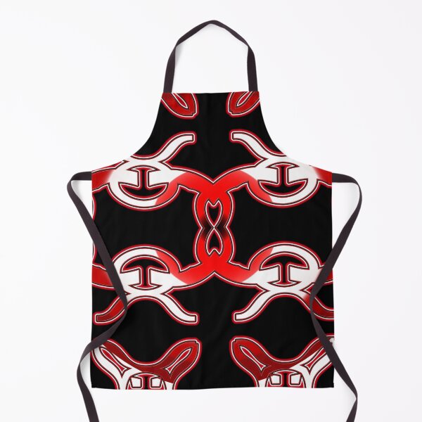 Item preview, *Funny Unique Geometric Abstract Red White Rabbit Pattern* designed and sold by Ralek.