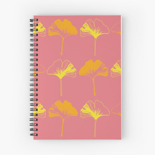 Item preview, Ginkgo Biloba deja rosa naranja amarillo designed and sold by SoatCreation.