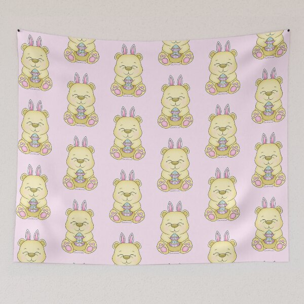 Item preview, Cute Yellow Easter Bunny Bear designed and sold by PancakeAndLoaf.