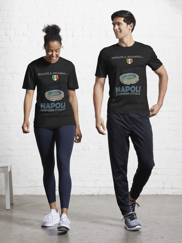 Napoli Campione 2023 white version Active T Shirt for Sale by Zero81 Redbubble