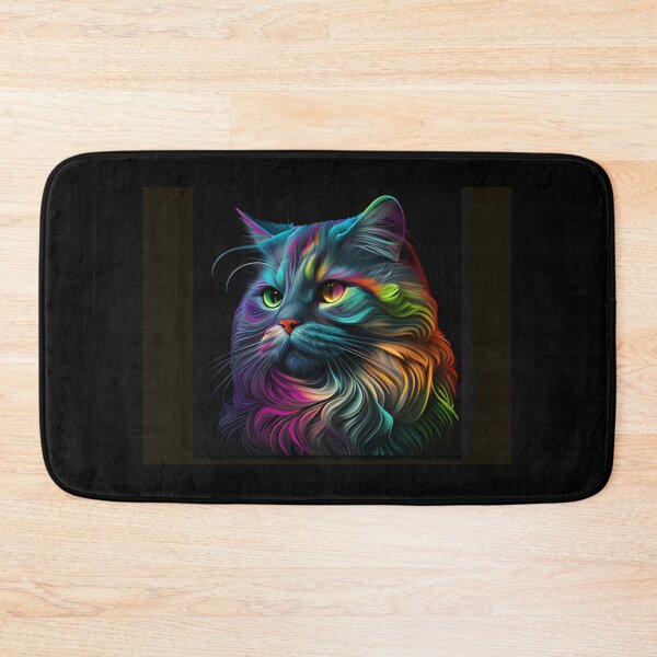 Item preview, Neon cat designed and sold by Alifoxs.