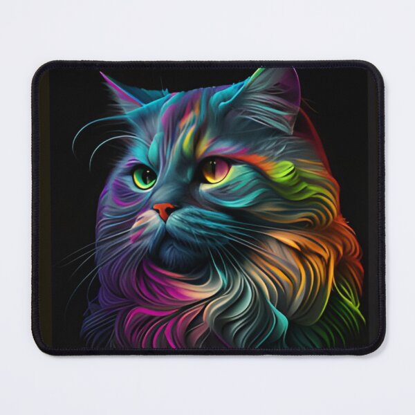 Item preview, Neon cat designed and sold by Alifoxs.