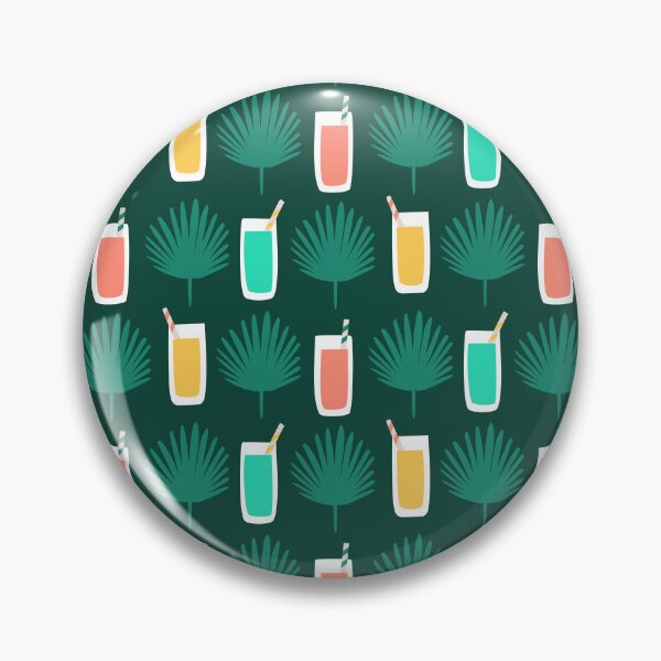 Item preview, Summer colourful tropical drinks leaves designed and sold by RevolutionizZed.